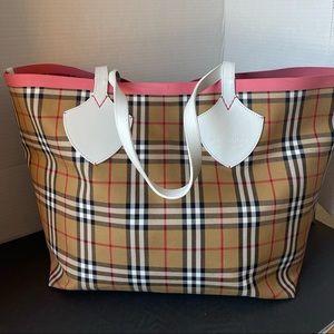 Burberry ladies large tote